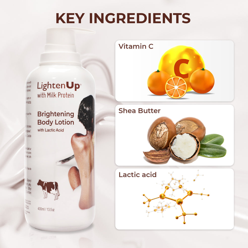 
                      
                        LightenUp With Milk Protein Brightening Lotion 400ml
                      
                    