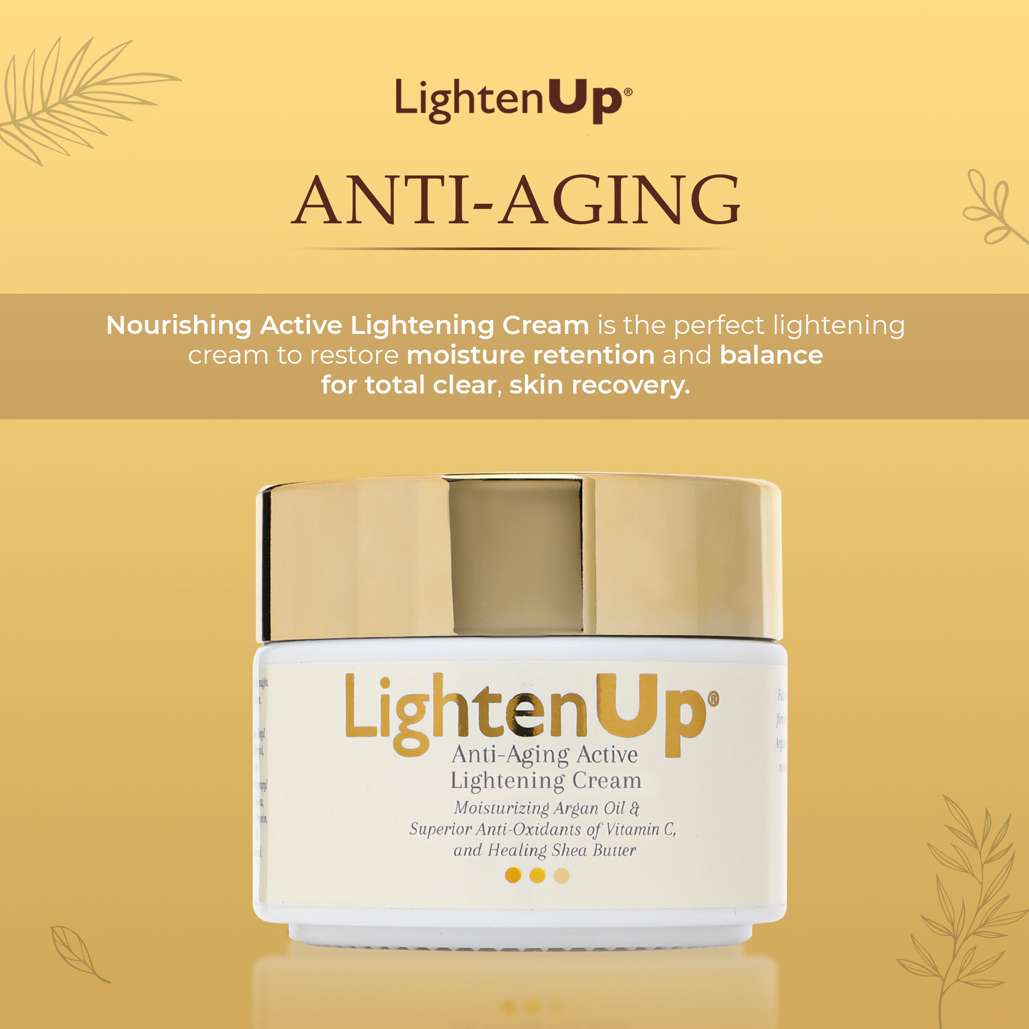 LightenUp Anti-Aging Active Lightening Cream 100ml