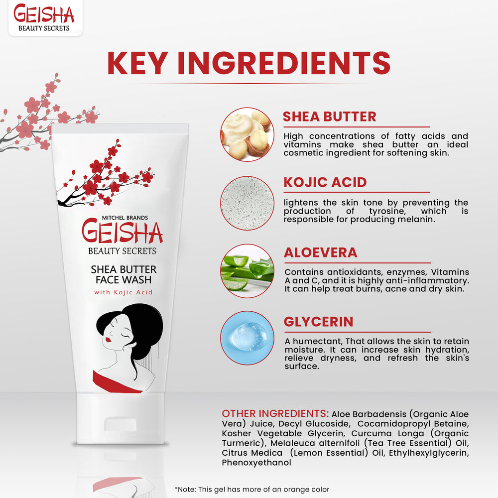 
                      
                        Geisha Shea Butter Face Wash 60ml
                      
                    