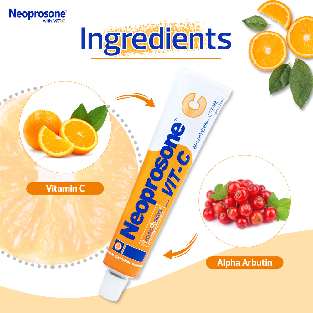 
                      
                        Neoprosone Vitamin C Brightening Cream 50g
                      
                    