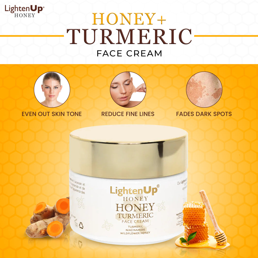 
                      
                        LightenUp Honey + Turmeric Lightening Face Cream 100ml
                      
                    