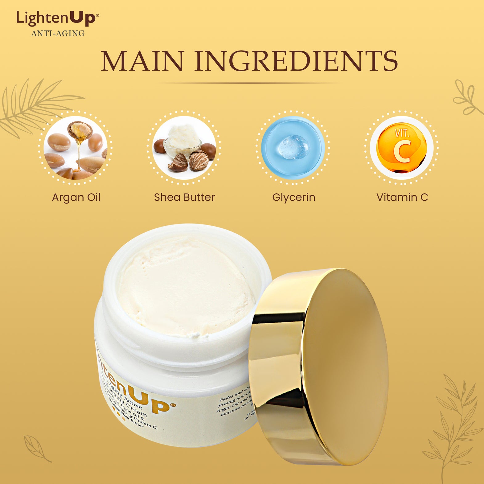 LightenUp Anti-Aging Active Lightening Cream 100ml