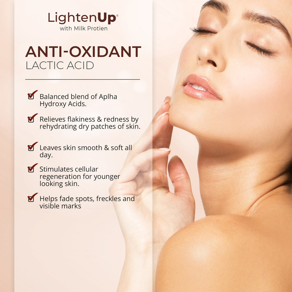 
                      
                        سيروم تفتيح البشرة لايتن أب مع بروتين الحليب 30 مل 
                      
                    