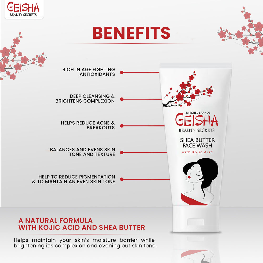 
                      
                        Geisha Shea Butter Face Wash 60ml
                      
                    