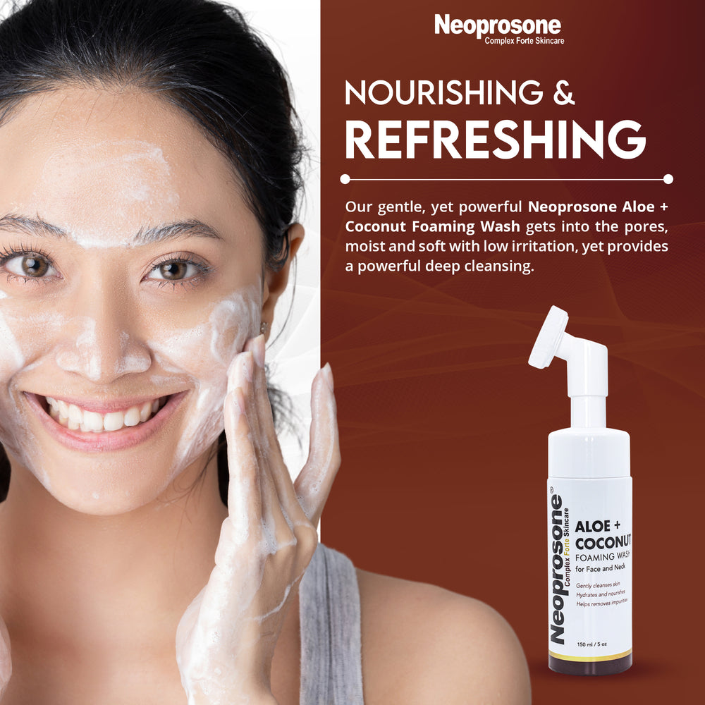 
                      
                        غسول الوجه الرغوي من نيوبروزون بالصبار + جوز الهند 150 مل
                      
                    