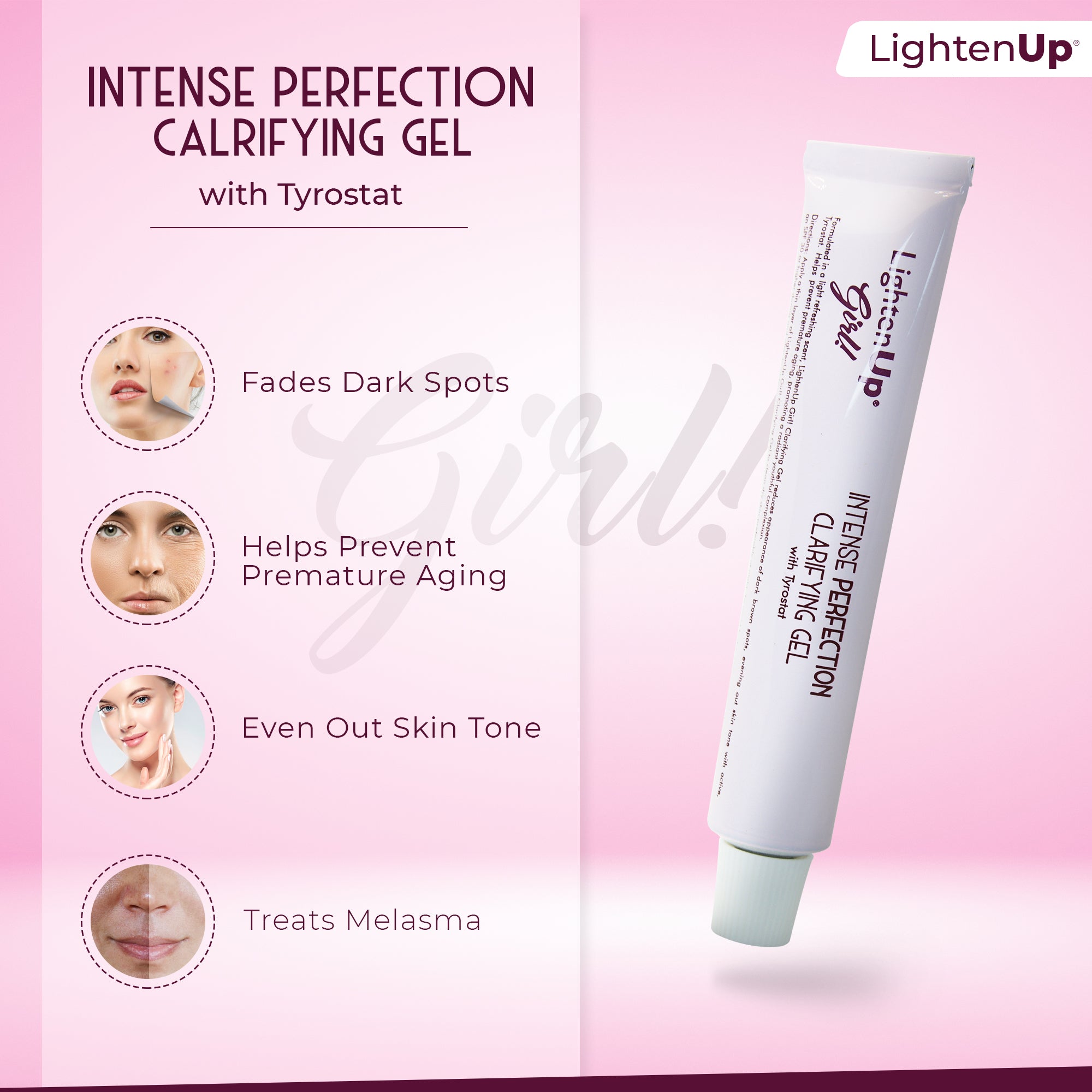 LightenUp Girl Intense Perfection clarifying gel 30ml