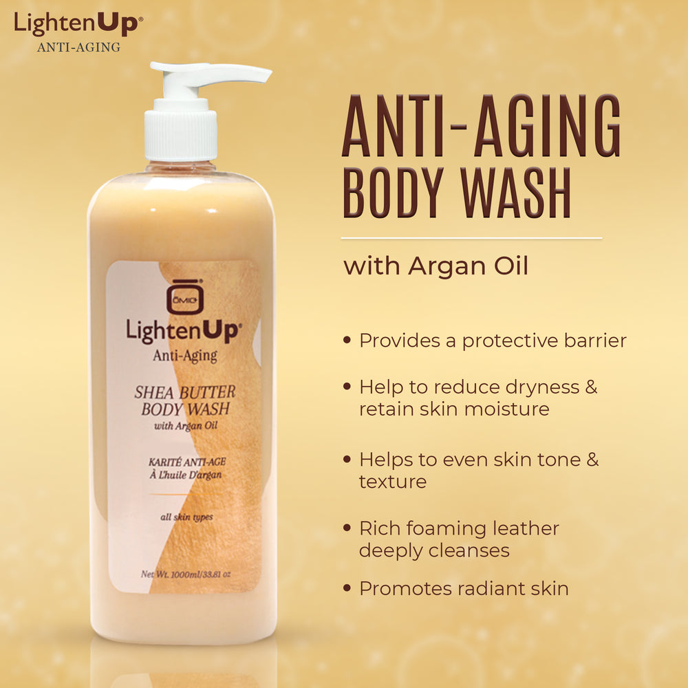 
                      
                        LightenUp Anti-Aging Shea Butter Shower Gel With Argan Oil 1000ml
                      
                    