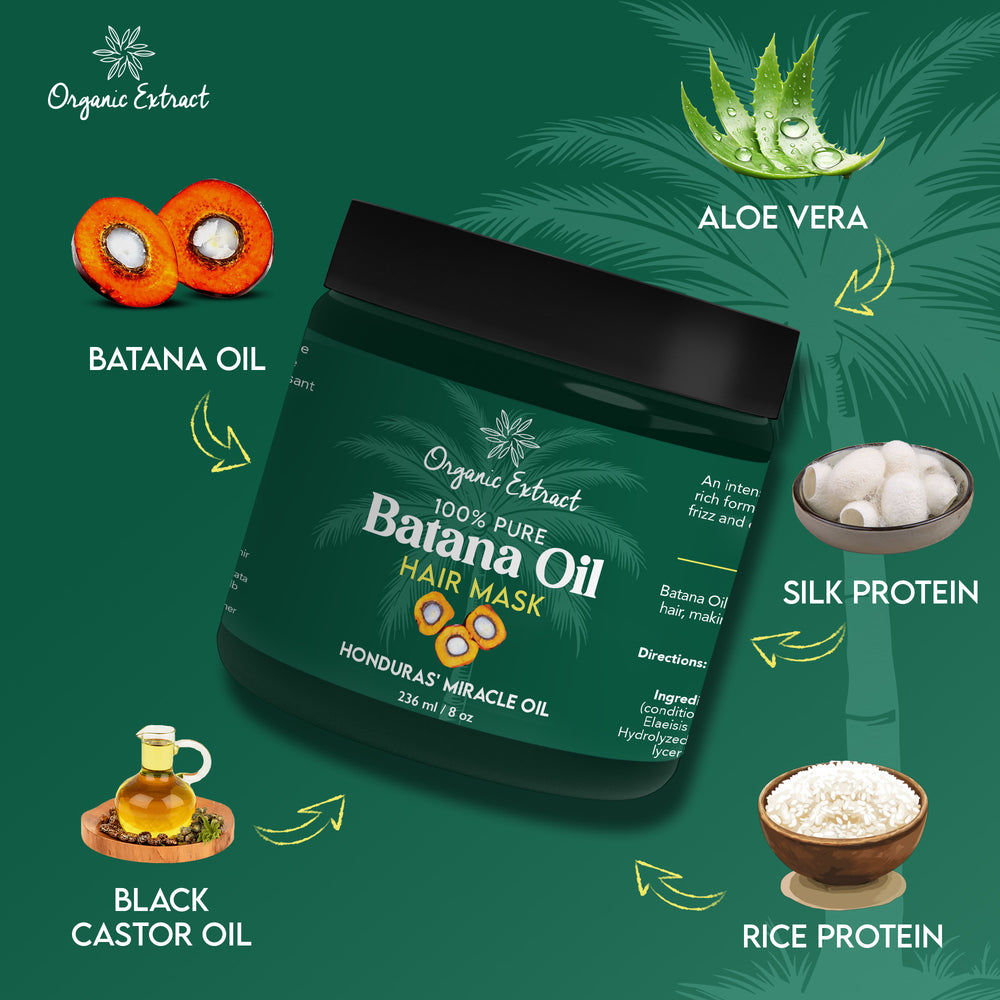 
                      
                        Batana Hair Mask (Deep Conditoner) 236ml
                      
                    