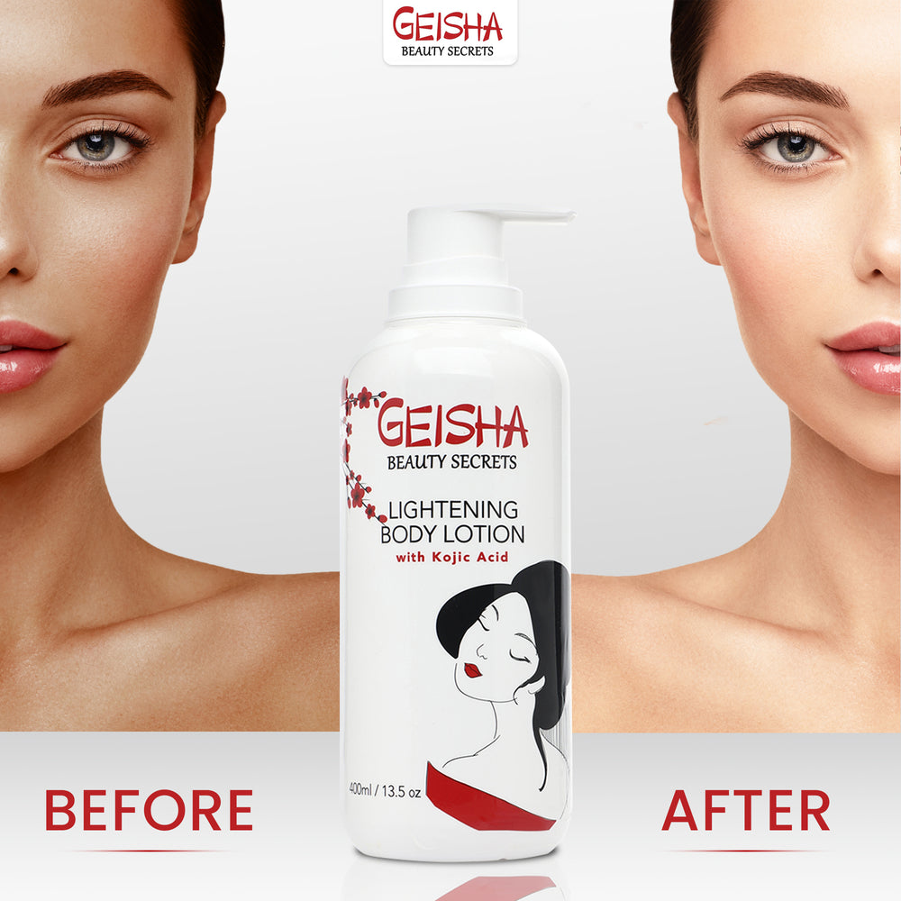 
                      
                        Geisha Beauty Secrets Brightening Body Lotion with Kojic Acid 400ml
                      
                    