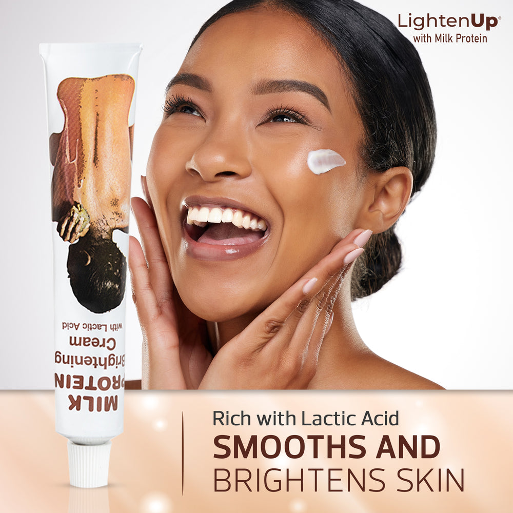 
                      
                        LightenUp With Milk Protein Brightening Cream (Tube) 50g
                      
                    