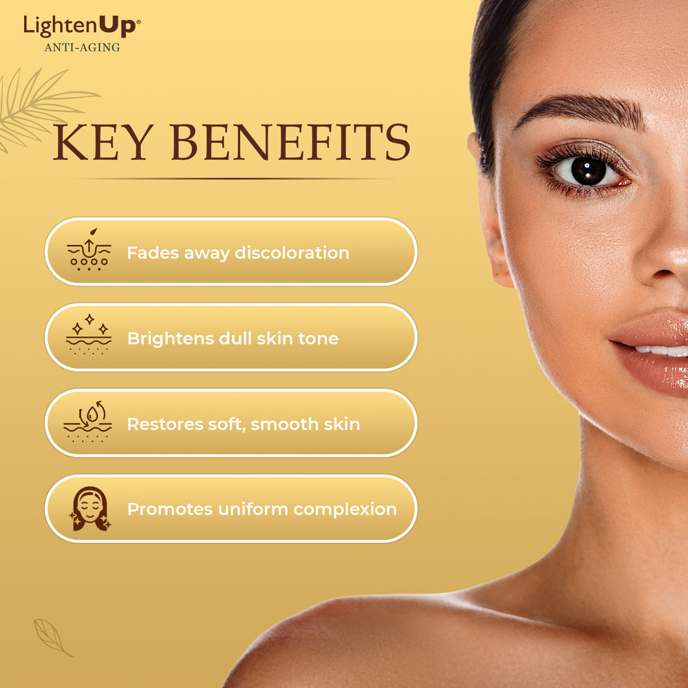 
                      
                        LightenUp Anti-Aging Active Lightening Cream 100ml
                      
                    