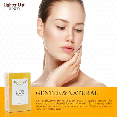 LightenUp Honey Beauty Soap 200g