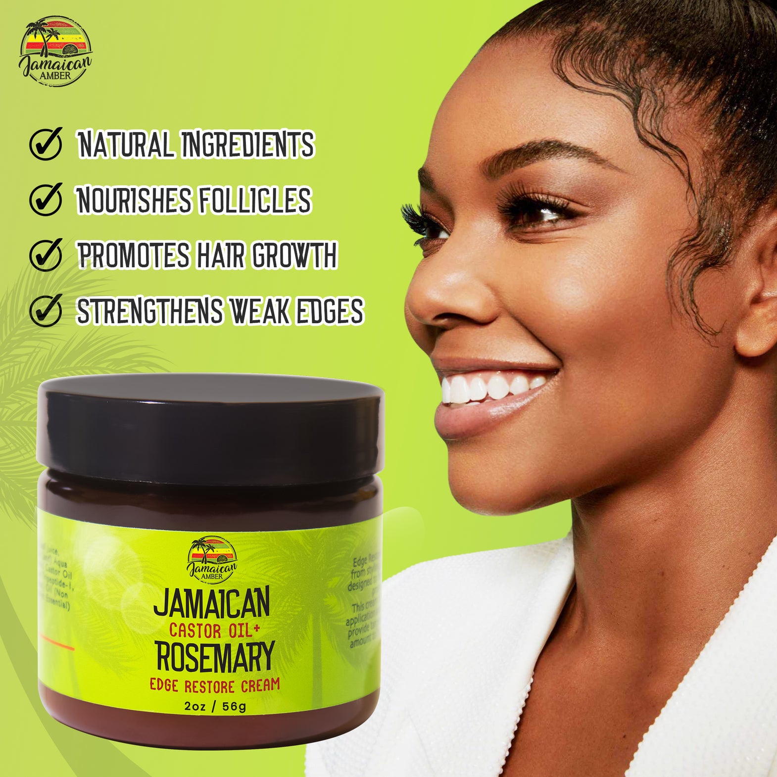 Jamaican Amber Edge Restore Cream 56g