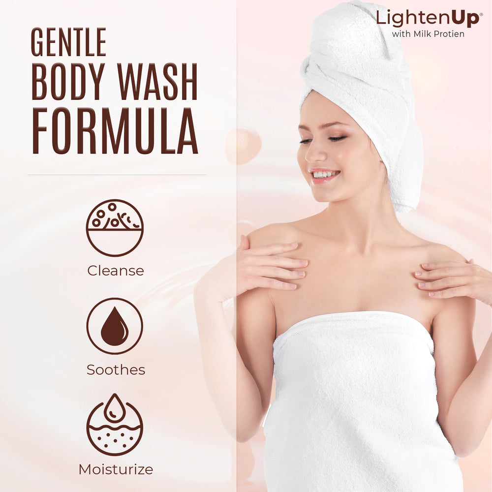 
                      
                        LightenUp With Milk Protein Shea Butter Shower Gel 1000ml
                      
                    