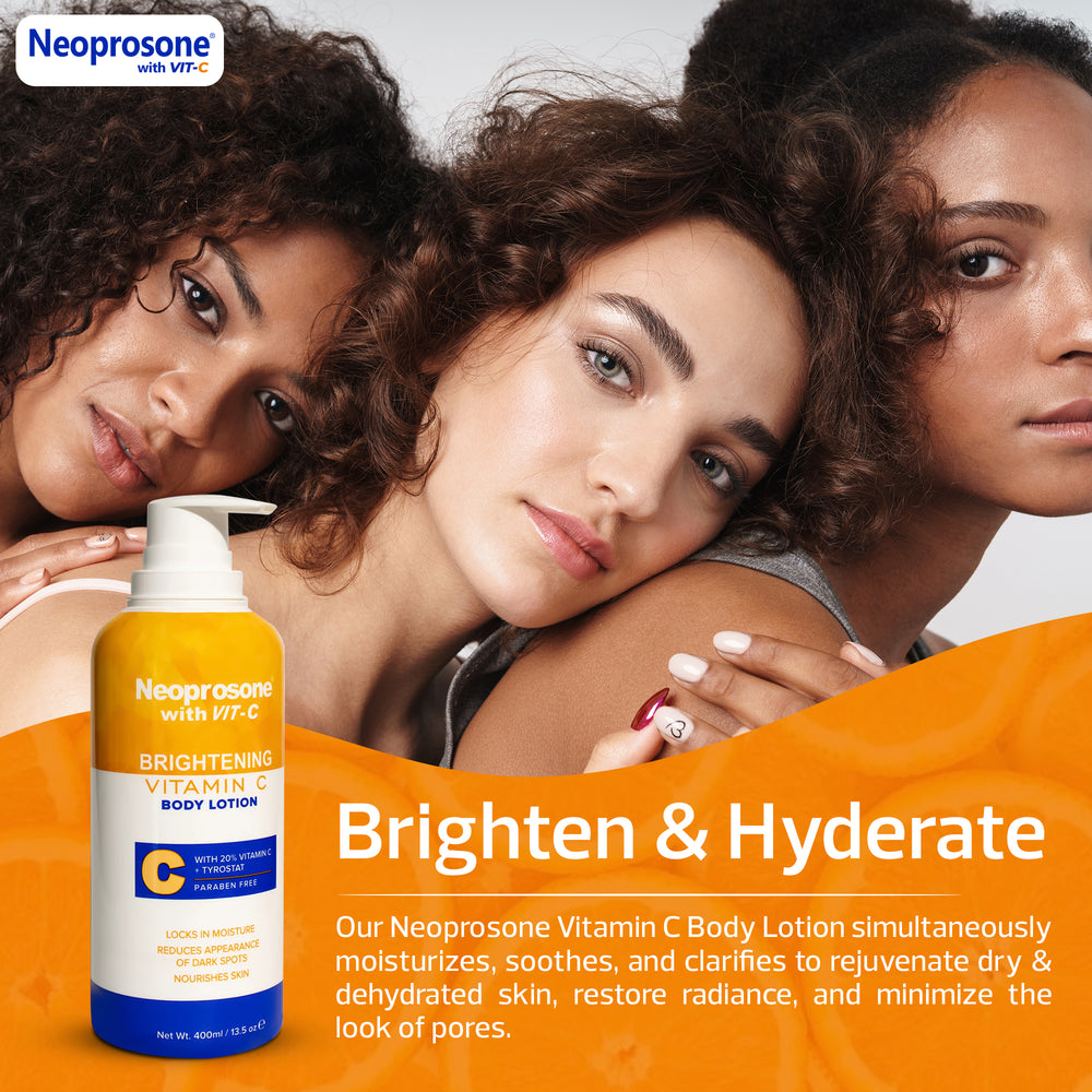 
                      
                        Neoprosone Vitamin C Brightening Body Lotion 400ml
                      
                    