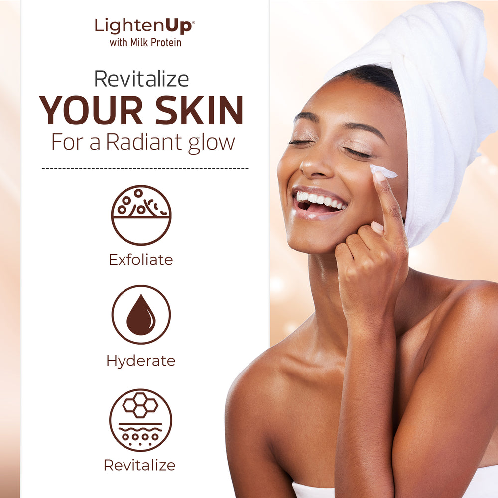 
                      
                        LightenUp With Milk Protein Brightening Cream (Tube) 50g
                      
                    
