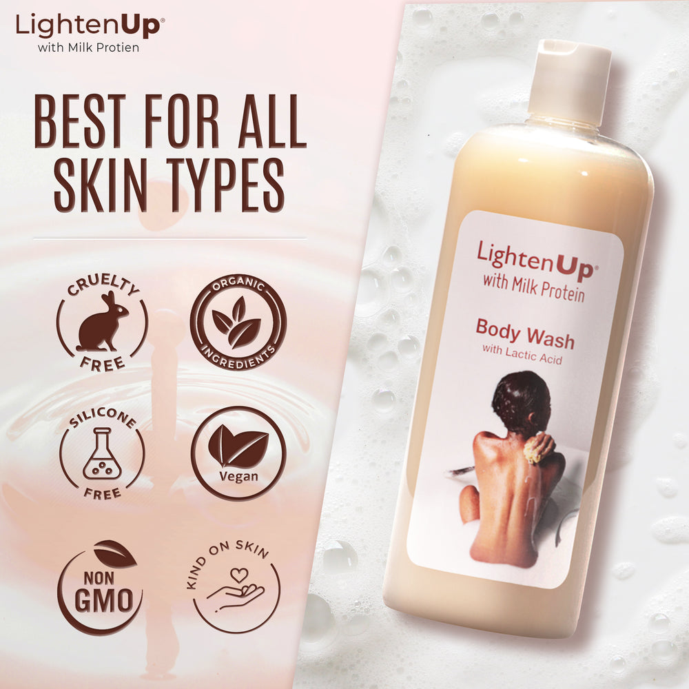 
                      
                        LightenUp With Milk Protein Shea Butter Shower Gel 1000ml
                      
                    