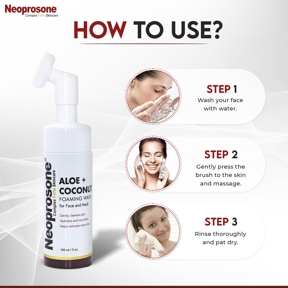 
                      
                        غسول الوجه الرغوي من نيوبروزون بالصبار + جوز الهند 150 مل
                      
                    