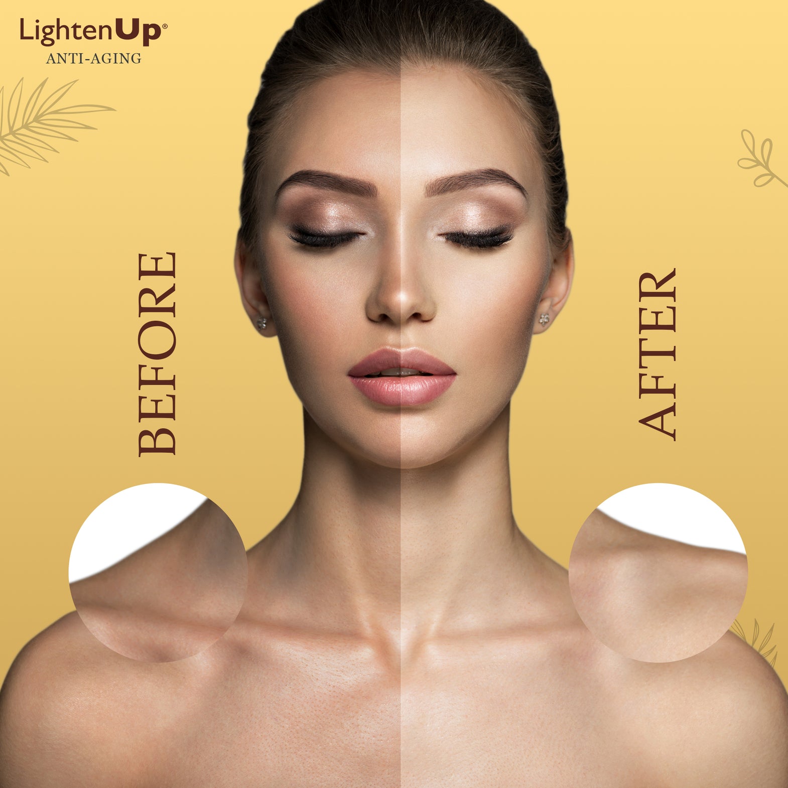LightenUp Anti-Aging Lightening Body Lotion 400ml