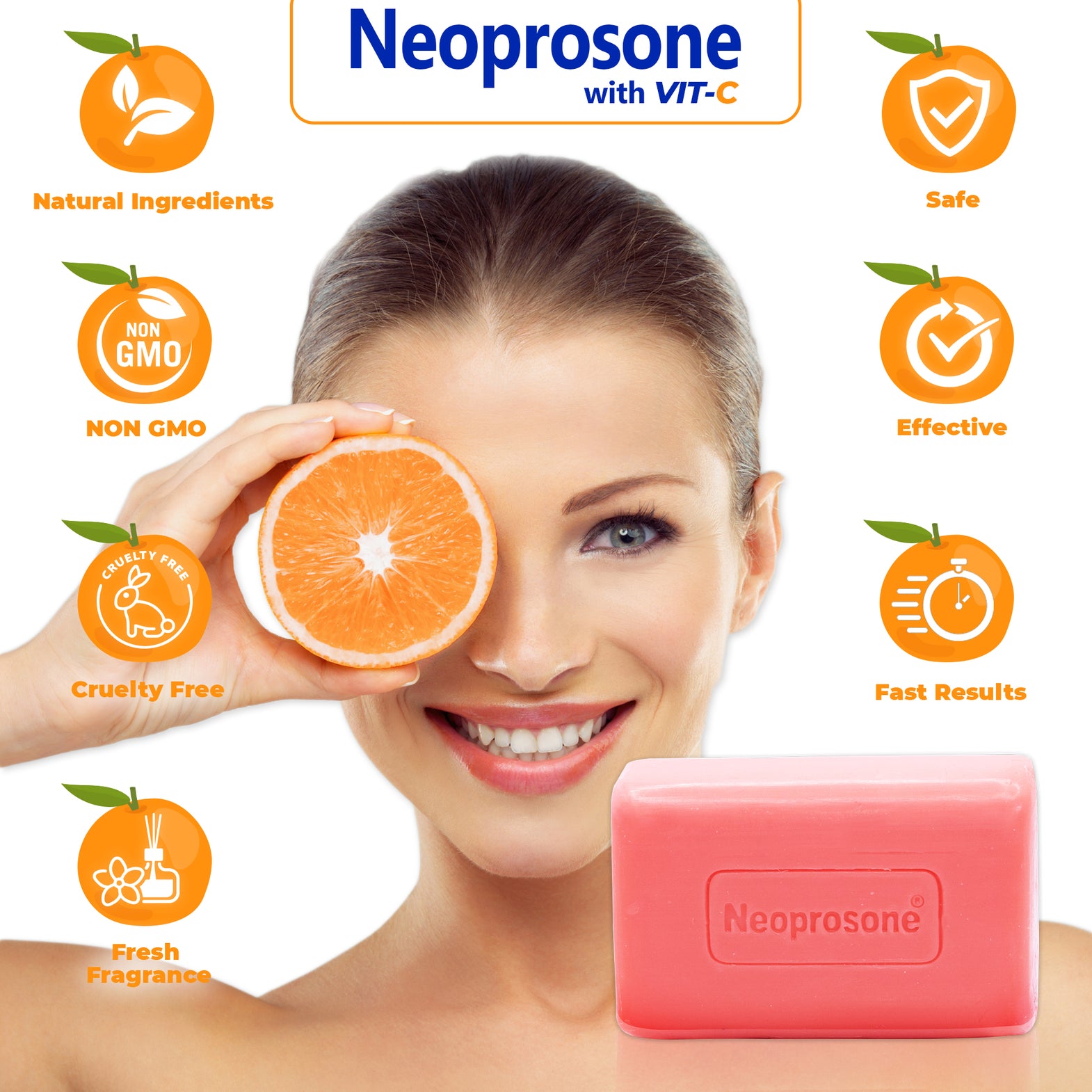 Neoprosone Vit C Cleansing Bar 200g