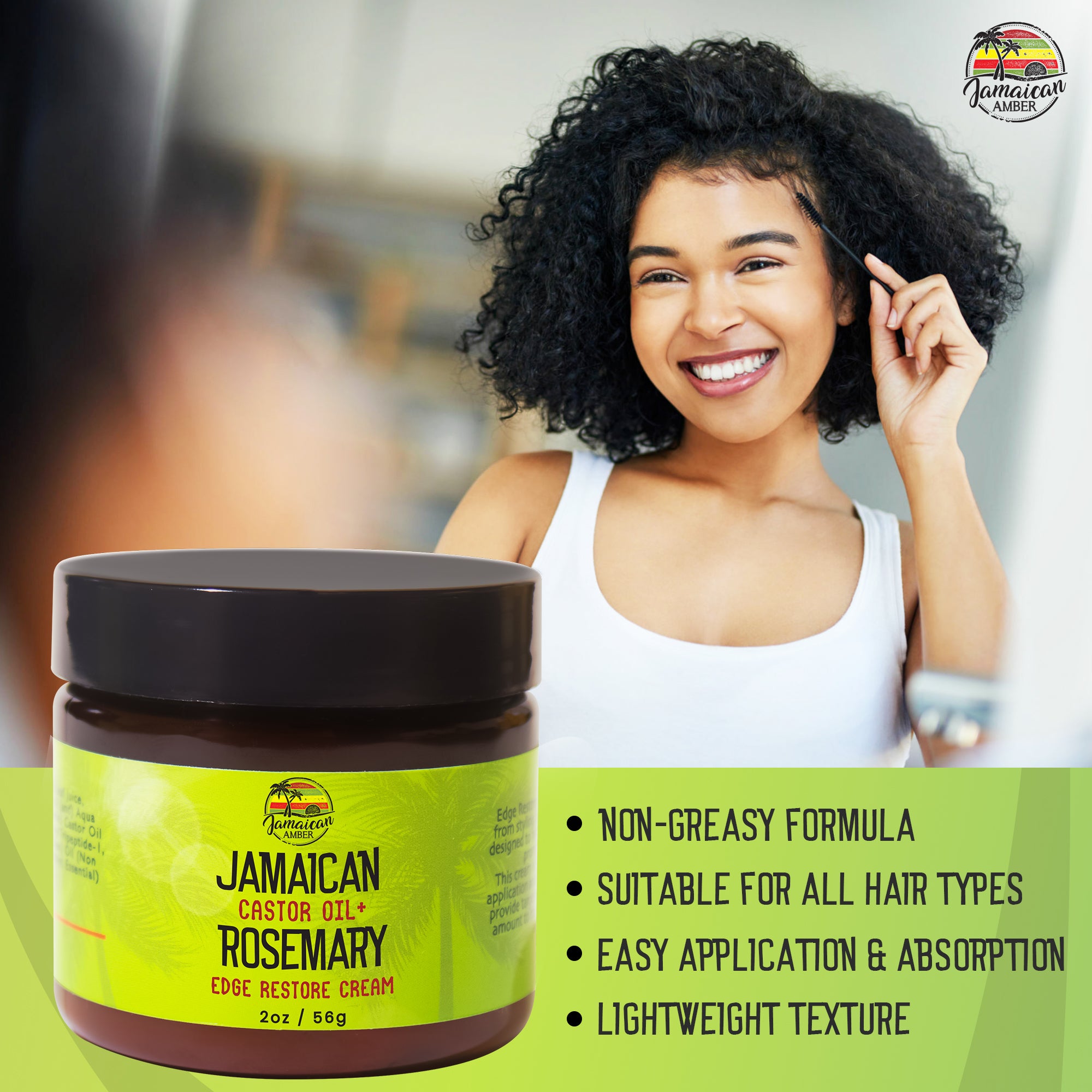 Jamaican Amber Edge Restore Cream 56g