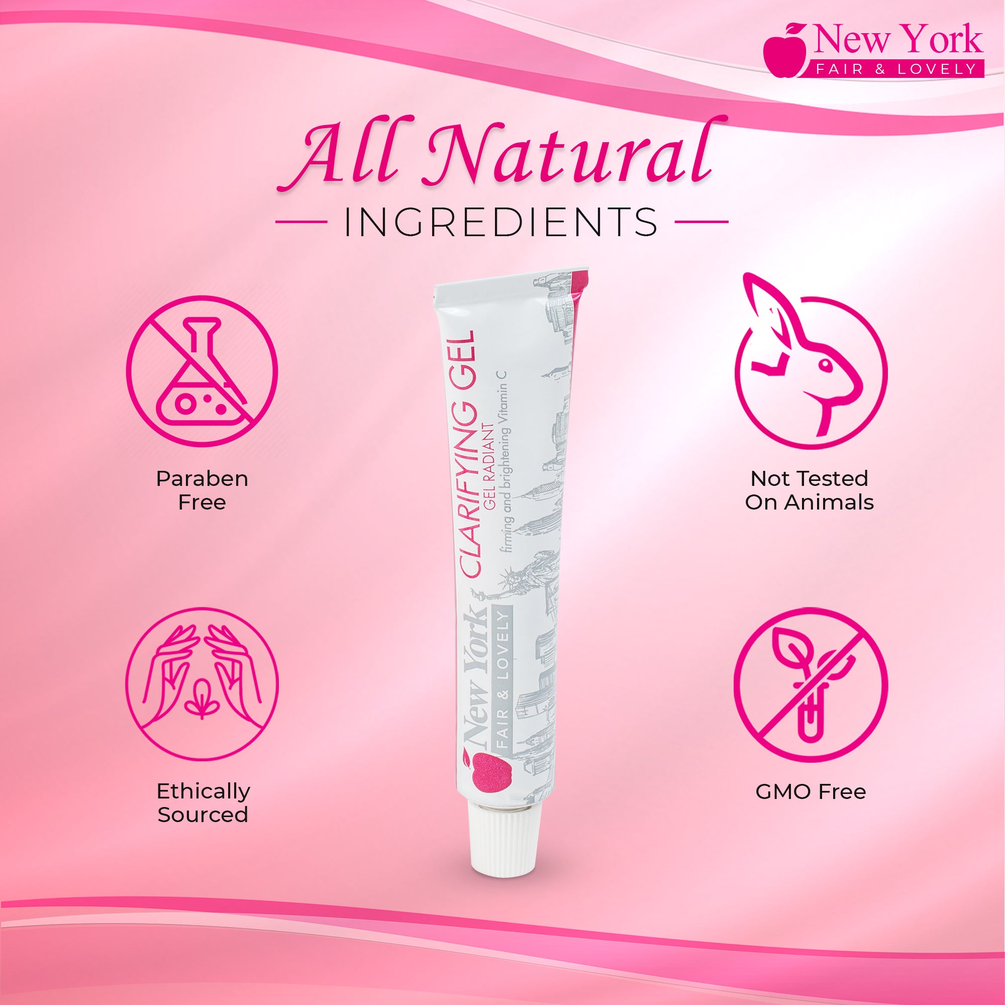 New York Fair & Lovely Lightening Gel Tube 30ml