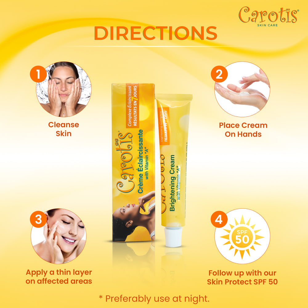 
                      
                        Carotis 7 days with Vitamin A Brightening cream 30g
                      
                    