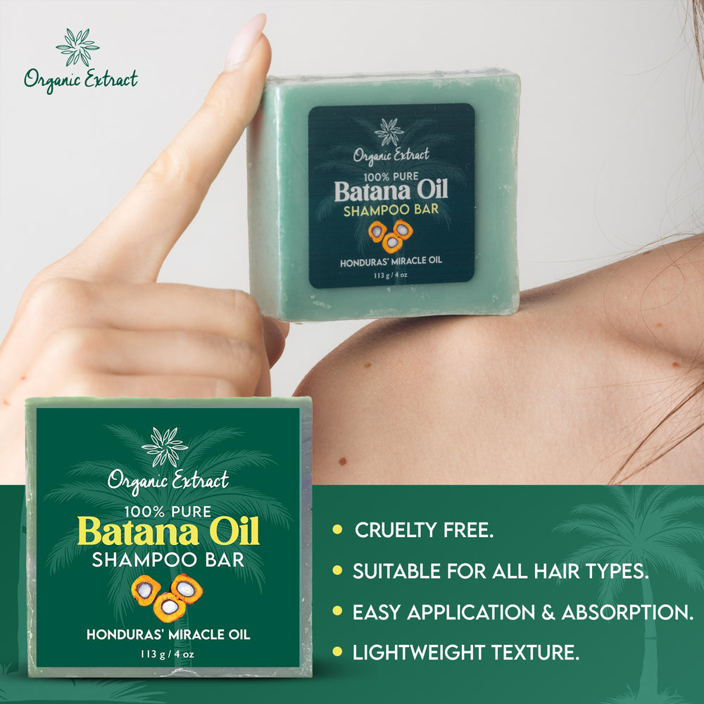 
                      
                        Batana Hair Oil Shampoo Bar 118ml
                      
                    