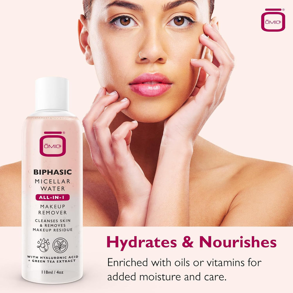 
                      
                        Omic+ Biphasic Micellar Water Makeup Remover 118ml
                      
                    