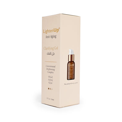 LightenUp Anti-Aging Clarifying Gel 30ml (Pump)