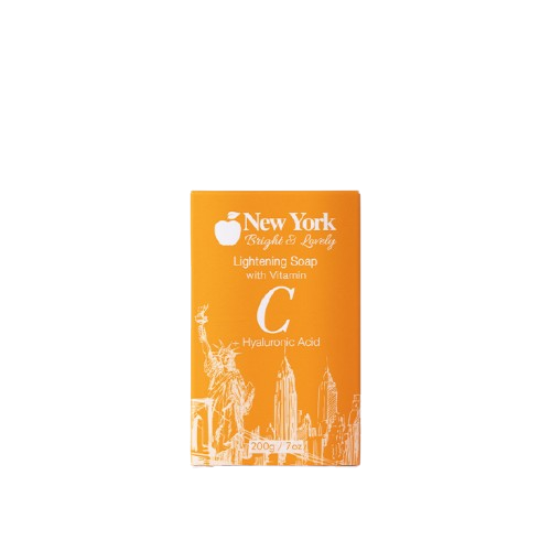 New York Bright & Lovely Lightening Soap With Vitamin C + Hyaluronic Acid 200g