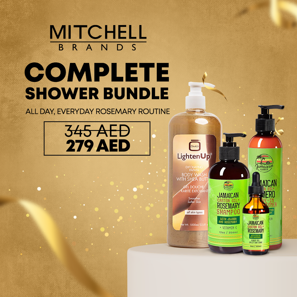 مجموعة الاستحمام الكاملة من Mitchell Brands - روتين إكليل الجبل طوال اليوم وكل يوم