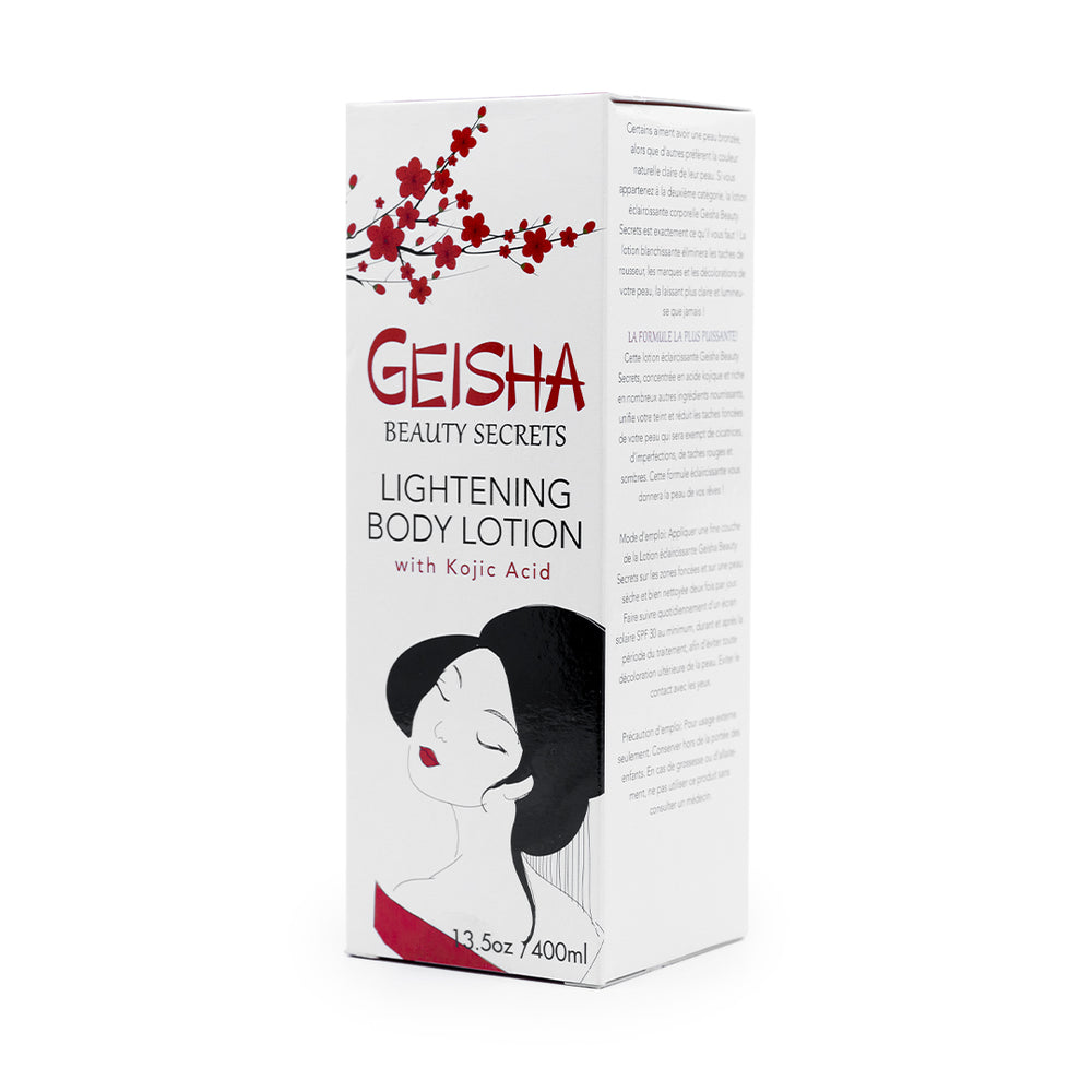 
                      
                        Geisha Beauty Secrets Brightening Body Lotion with Kojic Acid 400ml
                      
                    