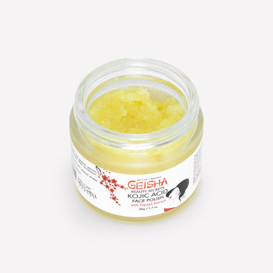 Geisha Beauty Secrets Kojic Acid Face Polish with Papaya Extract 50g