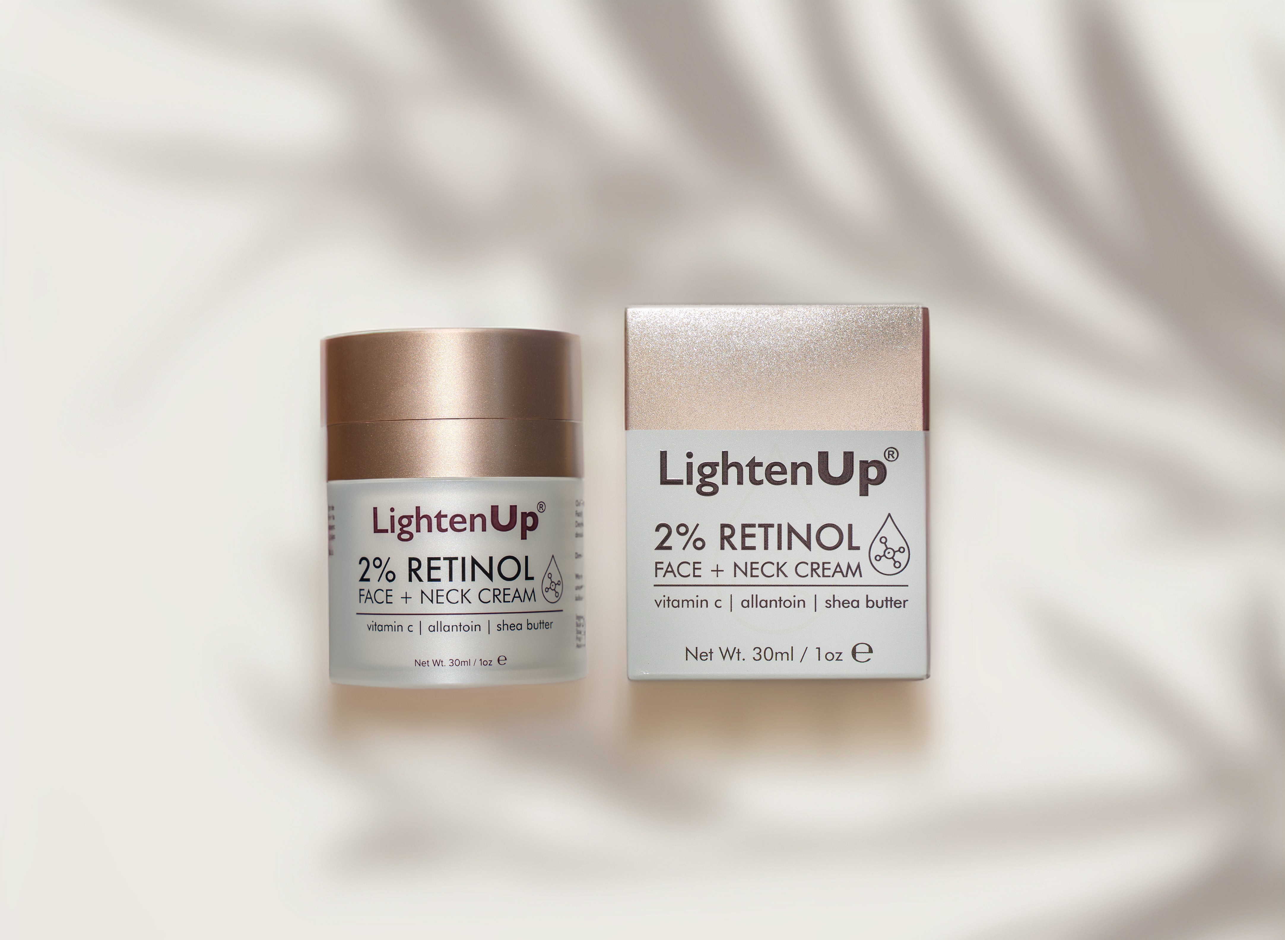 LightenUp 2% Retinol Face & Neck Cream 30ml