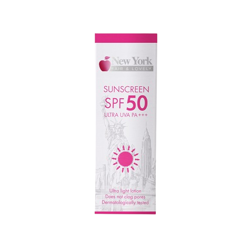 New York Fair & Lovely Sunscreen SPF-50 Ultra UVA PA++ 90ml