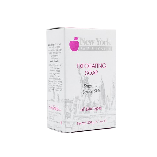 
                      
                        New York Fair & Lovely Exfoliating Soap 200g
                      
                    