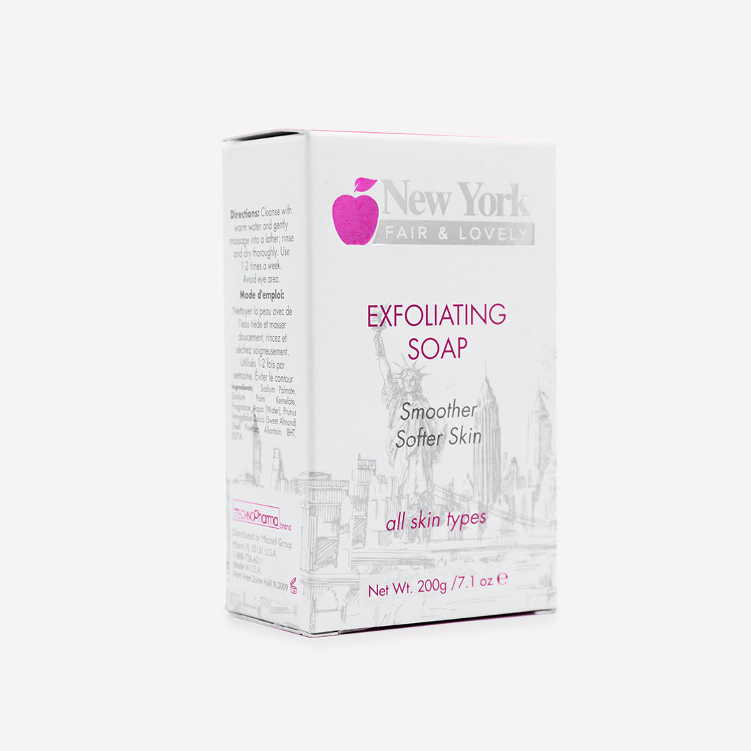 New York Fair & Lovely Exfoliating Soap 200g