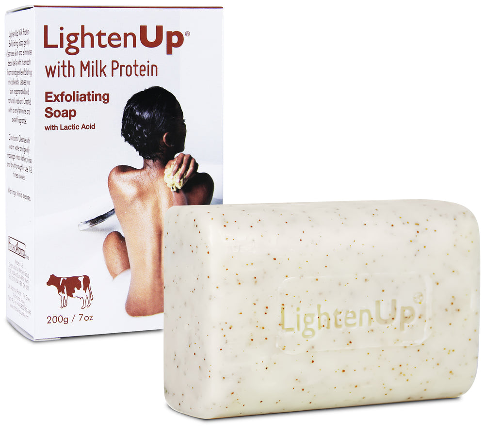 صابونة تقشير لايتن أب مع بروتين الحليب وحمض اللاكتيك 200 غ