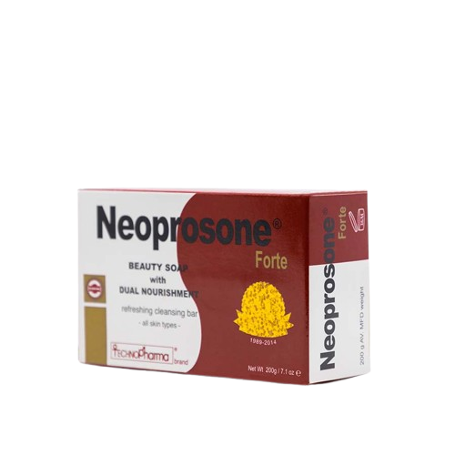 Neoprosone Exfoliating Soap With Dual Nourishment 200g