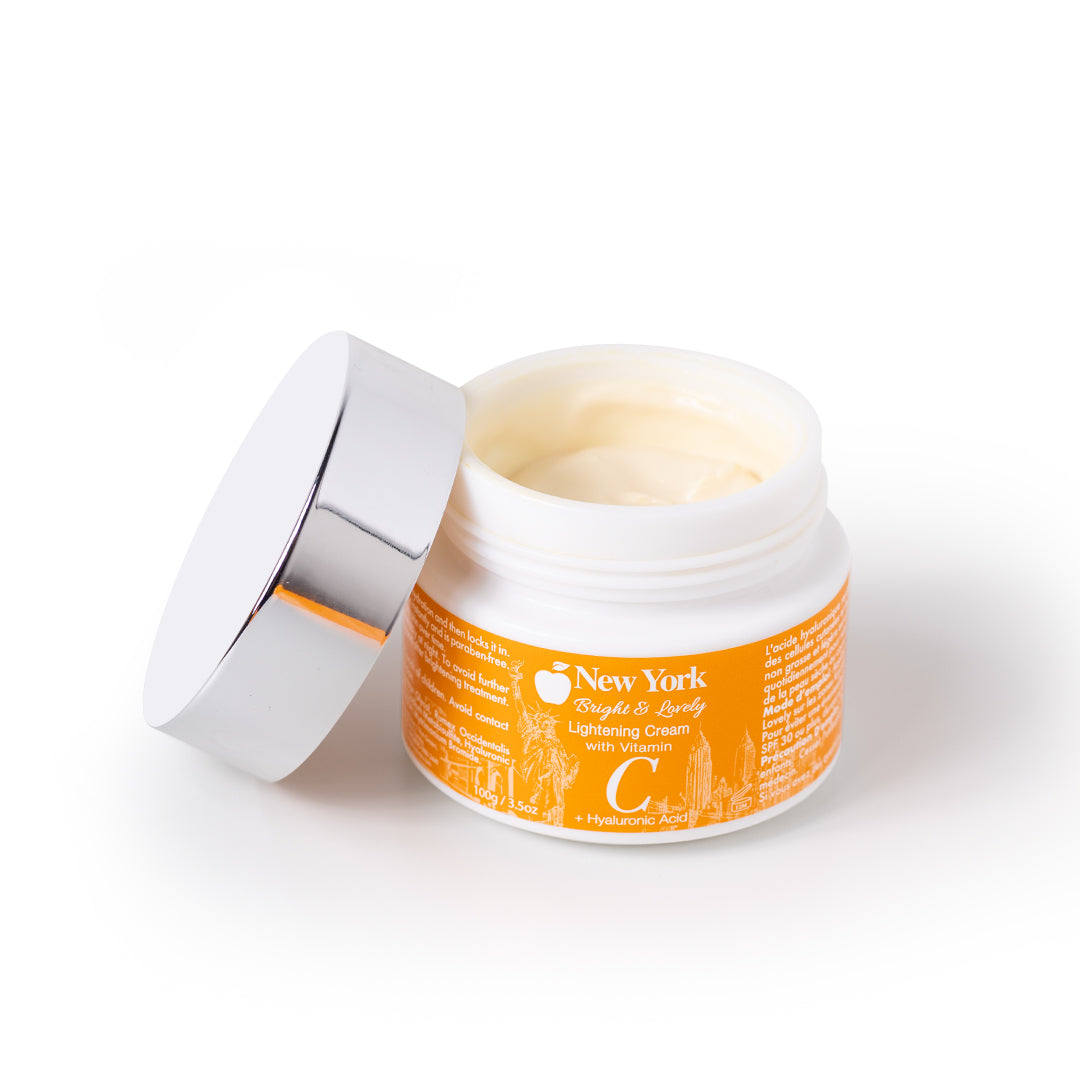 New York Bright & Lovely Lightening Cream With Vitamin C + Hyaluronic Acid 100ml