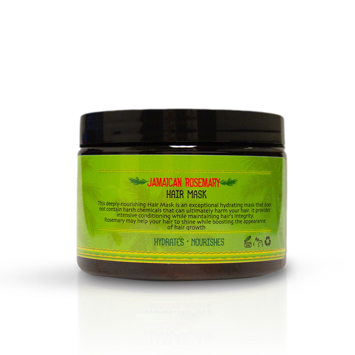 Jamaican Amber Jamaican  Castor Oil & Rosemary Hair Mask 12 oz/354 ml