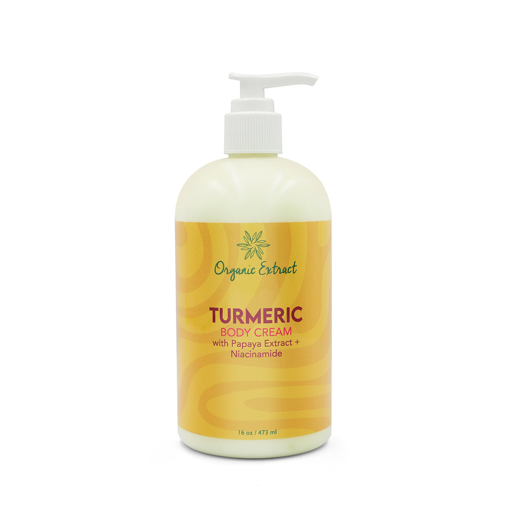 
                      
                        Organic Extract Turmeric Body Cream With Papaya Extract + Niacinamide 473ml
                      
                    