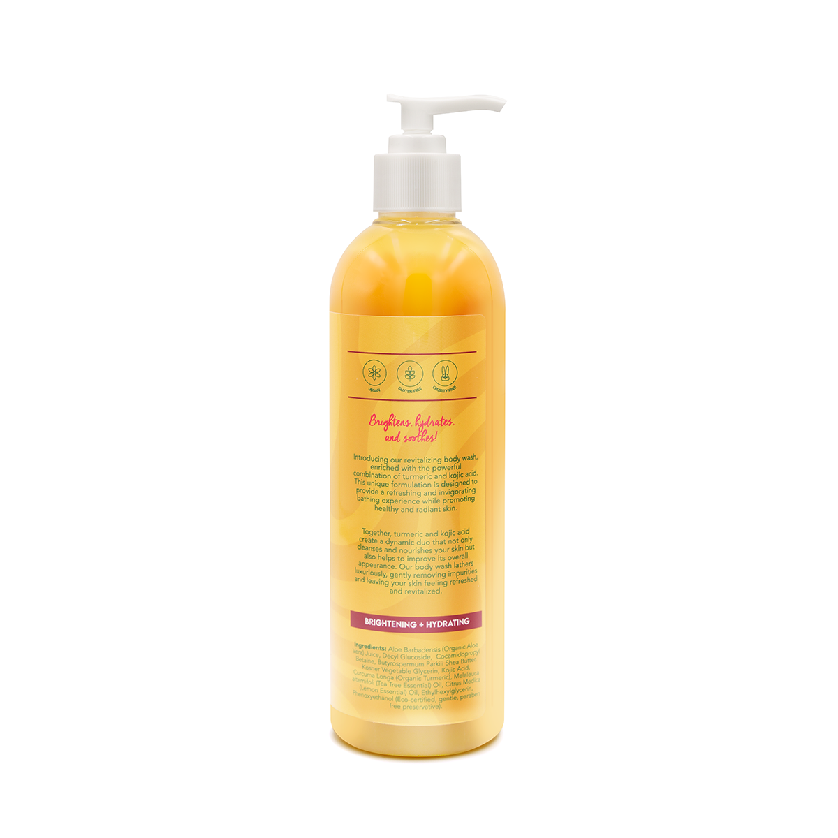 Organic Extract Turmeric Body Wash With Kojic Acid 473ml