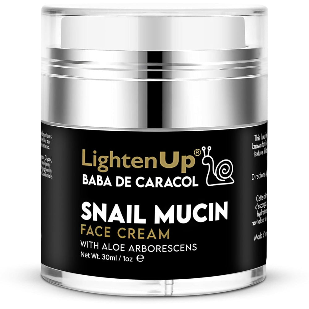 LightenUp Snail Mucin Face Cream 30ml