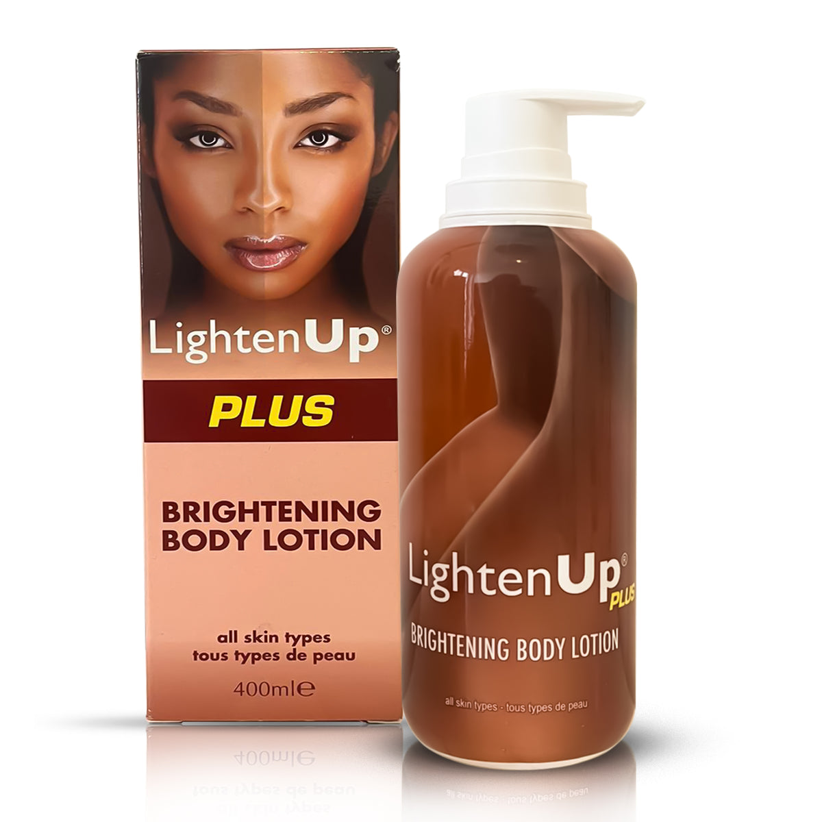 LightenUp Plus Brightening Body Lotion 400ml – Mitchell Brands MEA