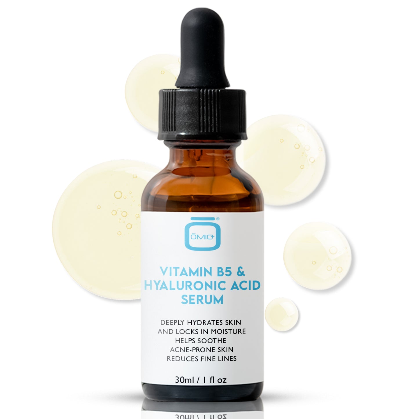 Omic+ Vitamin B5 & Hyaluronic Serum 30ml