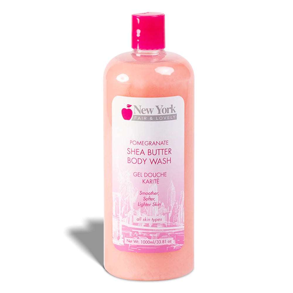 New York Fair & Lovely Lightening Pomegranate Shea Butter Shower Gel 1000ml