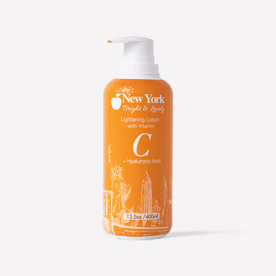 New York Bright & Lovely Lightening Lotion With Vitamin C + Hyaluronic Acid 400ml