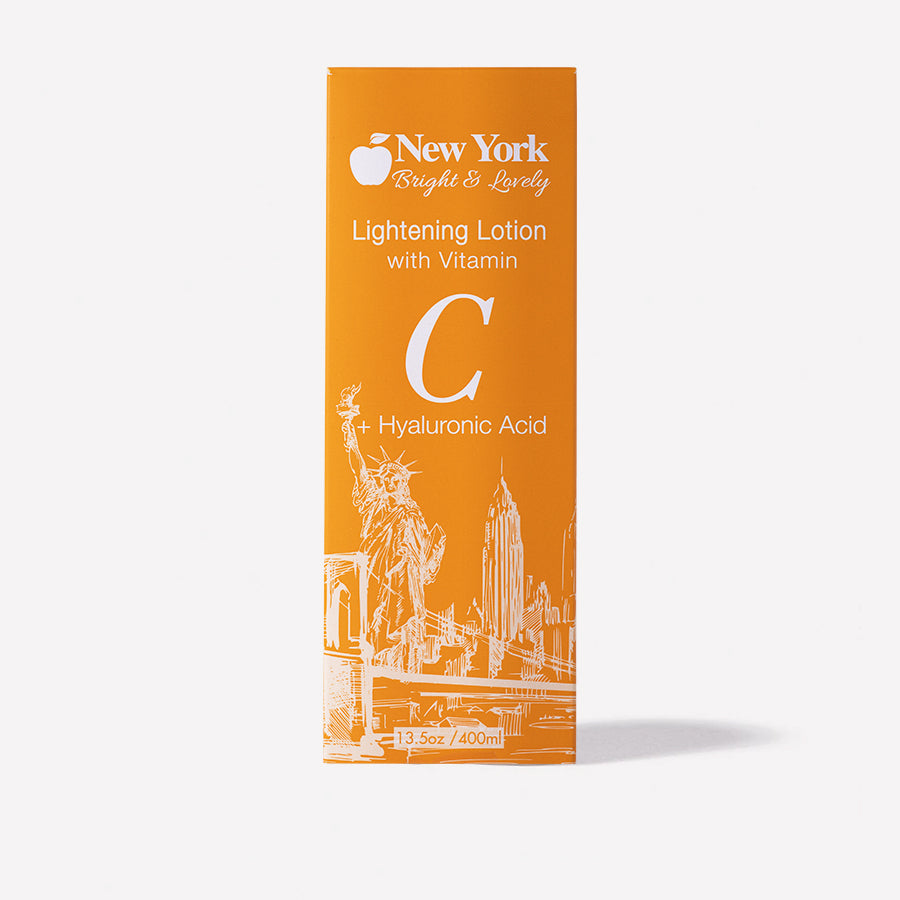 New York Bright & Lovely Lightening Lotion With Vitamin C + Hyaluronic Acid 400ml